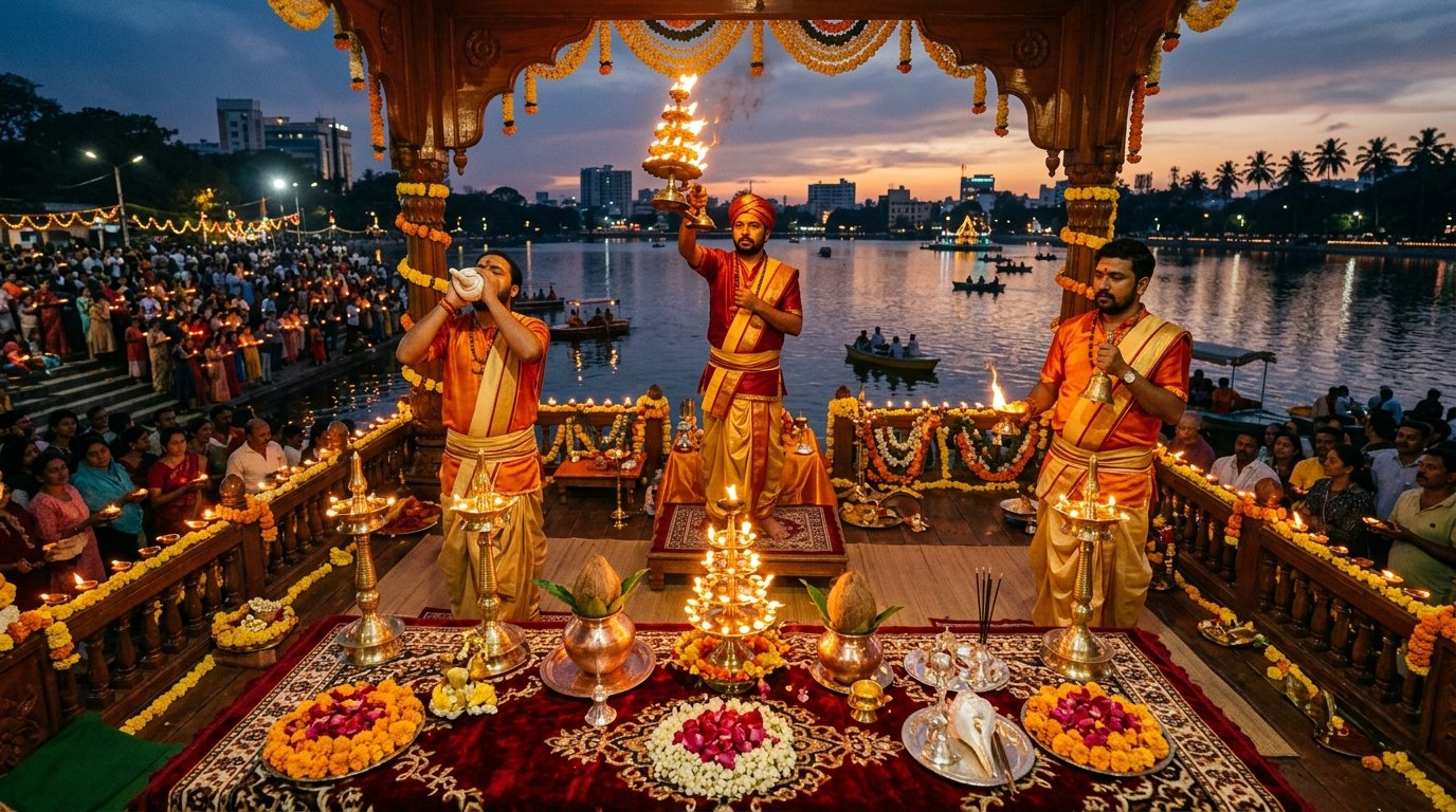 Cost of Hosting a Live Ganga Aarti in Bangalore: Complete Pricing & Inclusions Breakdown