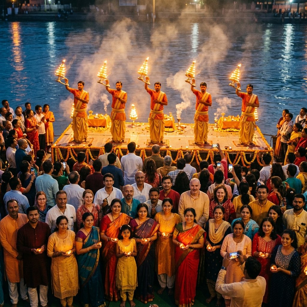 Ganga Aarti for Cultural & Community Programs